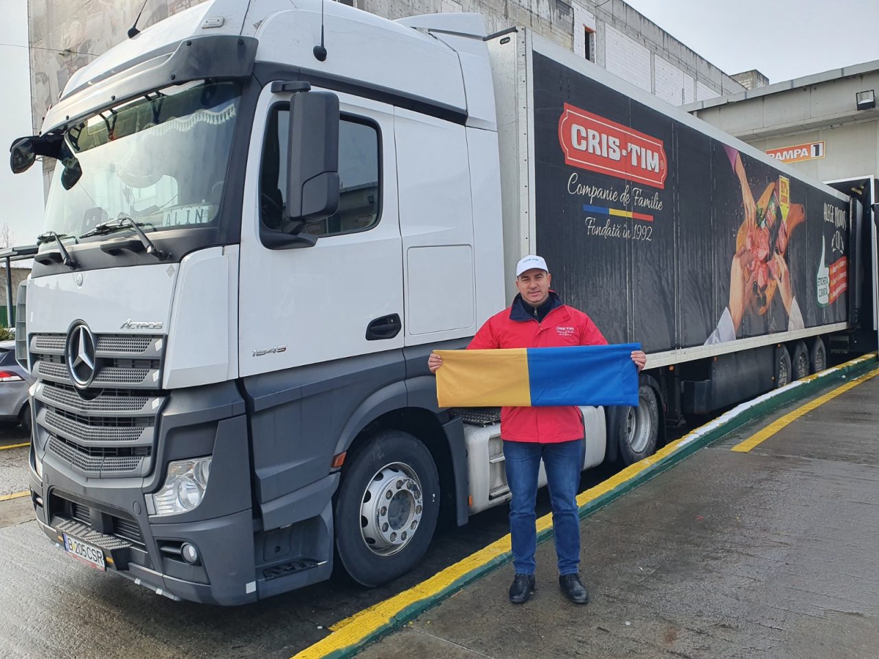 Cris-Tim vine în ajutorul refugiaților ucraineni cu produsele sale, iar primăria din Filipeștii de Pădure le oferă cazare pe termen nelimitat