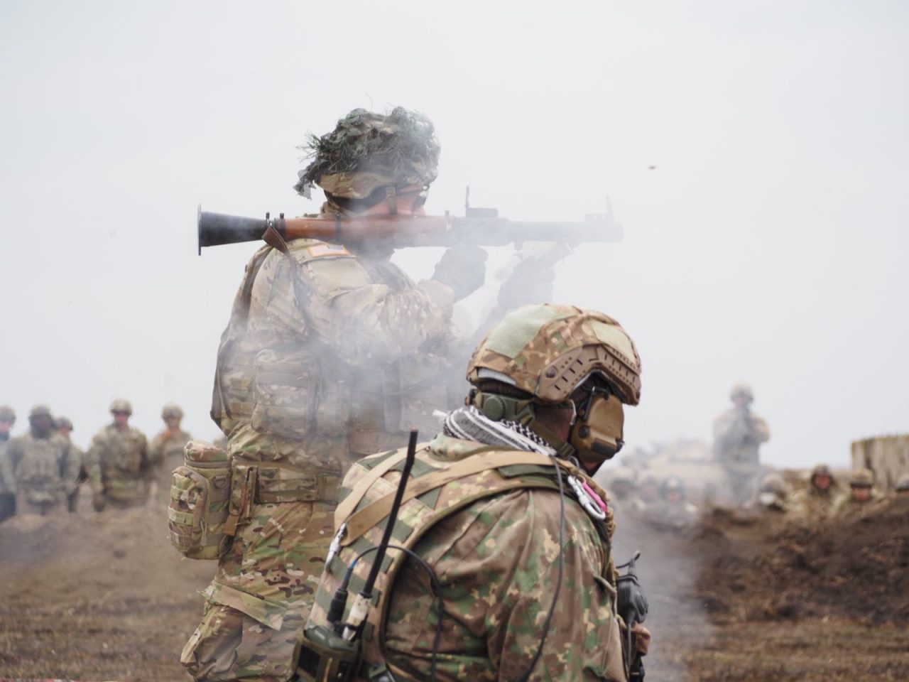 FOTO | 900 de militari români și americani au participat la un exercițiu NATO de amploare desfășurat la Galați. Cum se antrenează trupele