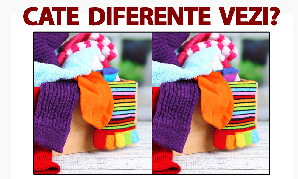 Test de inteligență pentru cei cu IQ peste 130 | Câte diferențe vezi între cele două imagini?