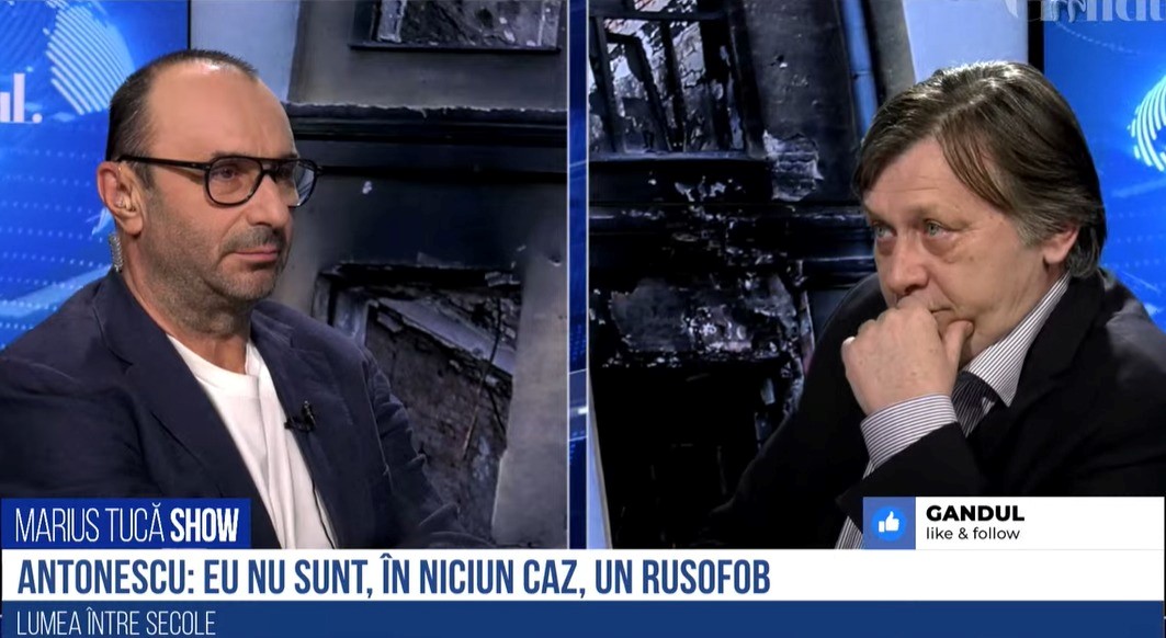 VIDEO Istoricul Crin Antonescu, revoltat de situația actuală: „Asta nu o să înghit! Nu sunt un rusofob, dar nu am cum să-i cred pe ruși. Lenin, unul din cei mai mari criminali și anticreștini din istorie”