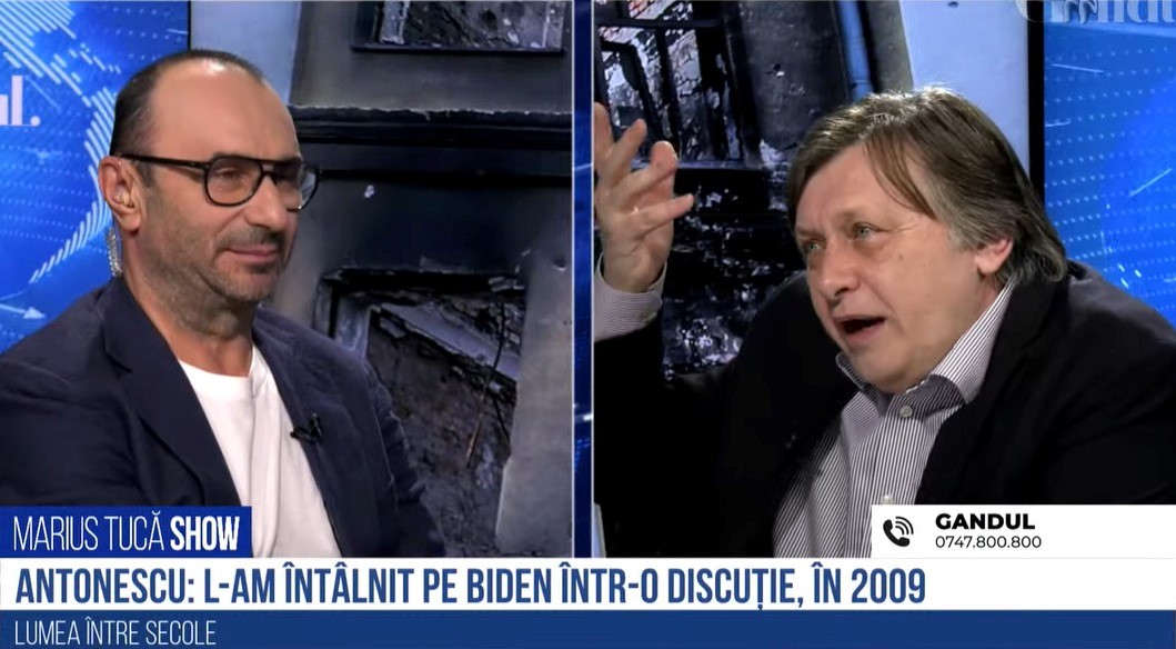 VIDEO Crin Antonescu, mărturii pentru istorie despre întâlnirea cu Biden și Putin: „I-am întâlnit fizic pe corifeii conflictului. Putin l-a întrebat pe Radu Vasile de ce am dat tezaurul. Cu Biden am vorbit…”