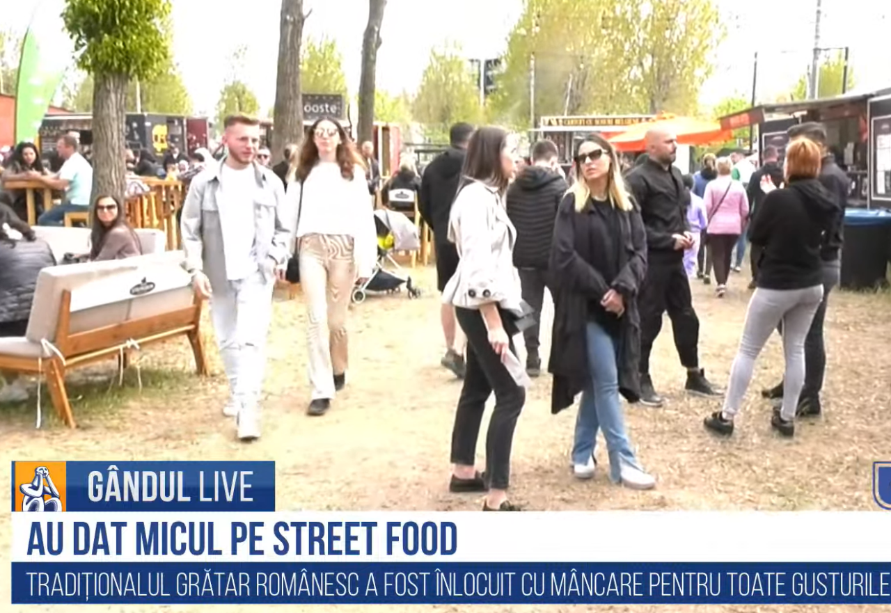 Micul nu mai e ”vedetă” de 1 mai la mare! Românii s-au înghesuit la ”street food”