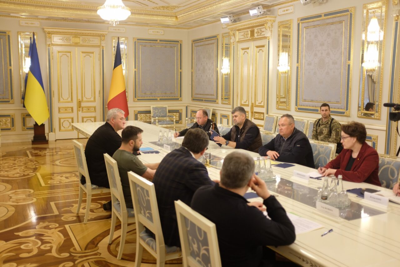 Zelenski: Împreună cu România, împărtăşim o viziune comună asupra perspectivelor şi ameninţărilor la adresa unităţii europene, în special în regiunea Mării Negre