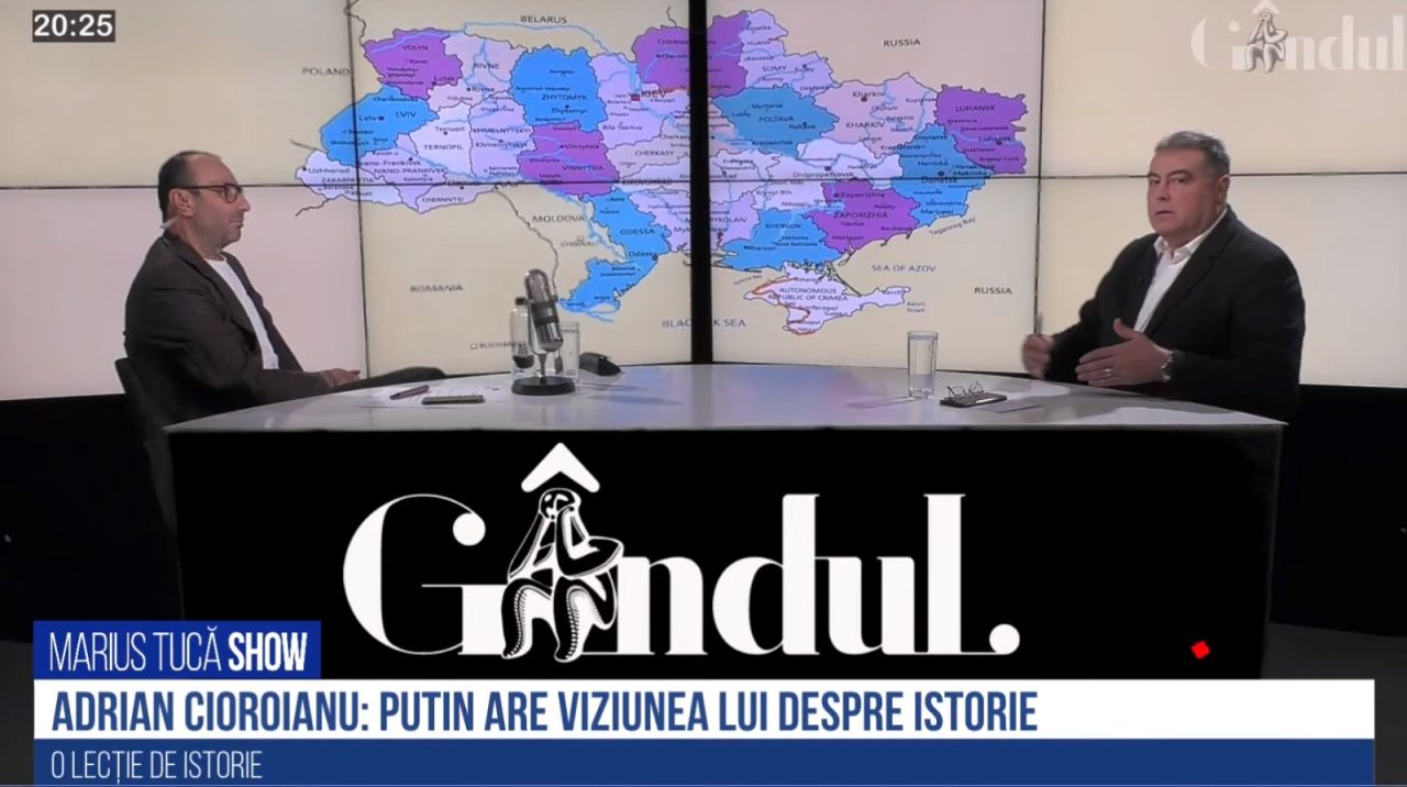 VIDEO Drumul Rusiei și noile alianțe de putere. Adrian Cioroianu: „O ultimă încercare a Rusiei de a arăta că e o mare putere. Știe că, în deceniile următoare, meciul va fi la altă categorie”