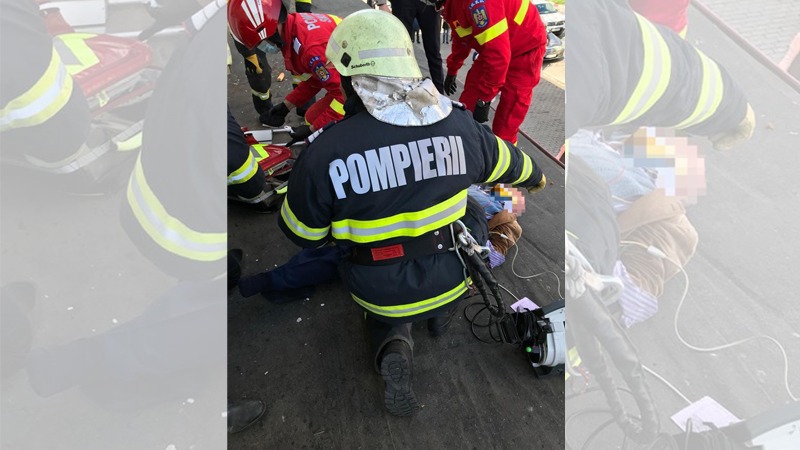 Un bărbat din Slobozia a căzut de la etaj. Detaliul care, cel mai probabil, i-a salvat viața