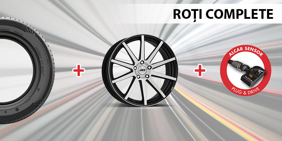 Achiziționează simplu roți complete pentru orice mașină