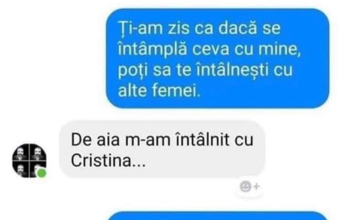 BANC | „Ți-am zis că, dacă se întâmplă ceva cu mine, poți să te întâlnești cu alte femei”