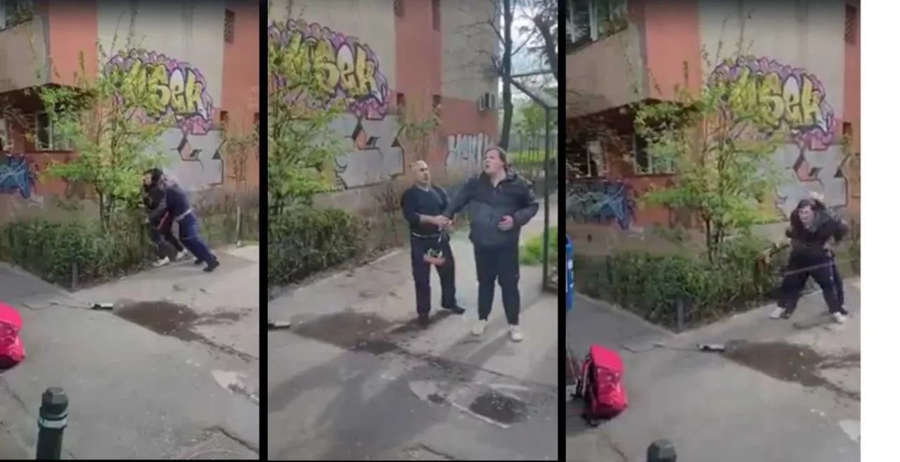 Reacția STB după ce un șofer de autobuz a bătut un bicliclist care livra mâncare