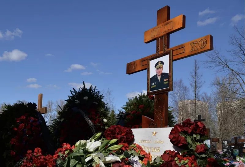 Încă un general rus a murit în Ucraina. Vladimir Frolov a fost înmormântat sâmbătă
