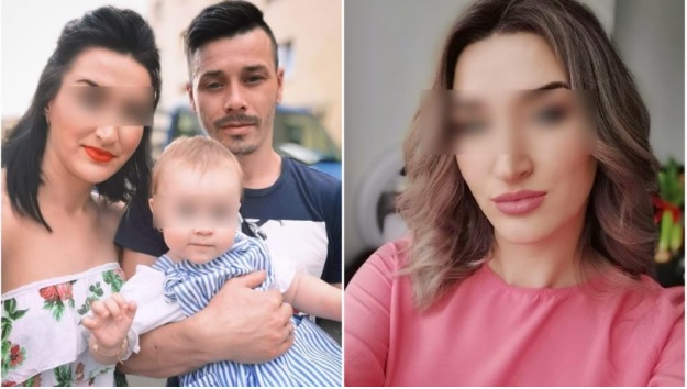 FOTO| Tânără de 26 de ani, înjunghiată de soț, pe treptele grădiniței unde își lăsase copilul. Individul a încercat, apoi, să se sinucidă