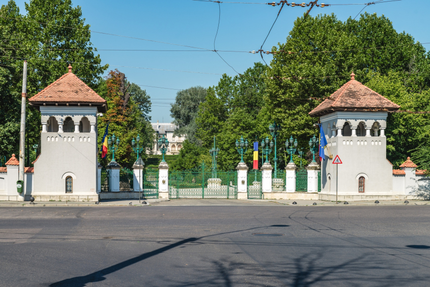 Abia acum s-a aflat! Un bărbat a RUPT porțile și a intrat intenționat cu mașina în curtea Palatului Cotroceni
