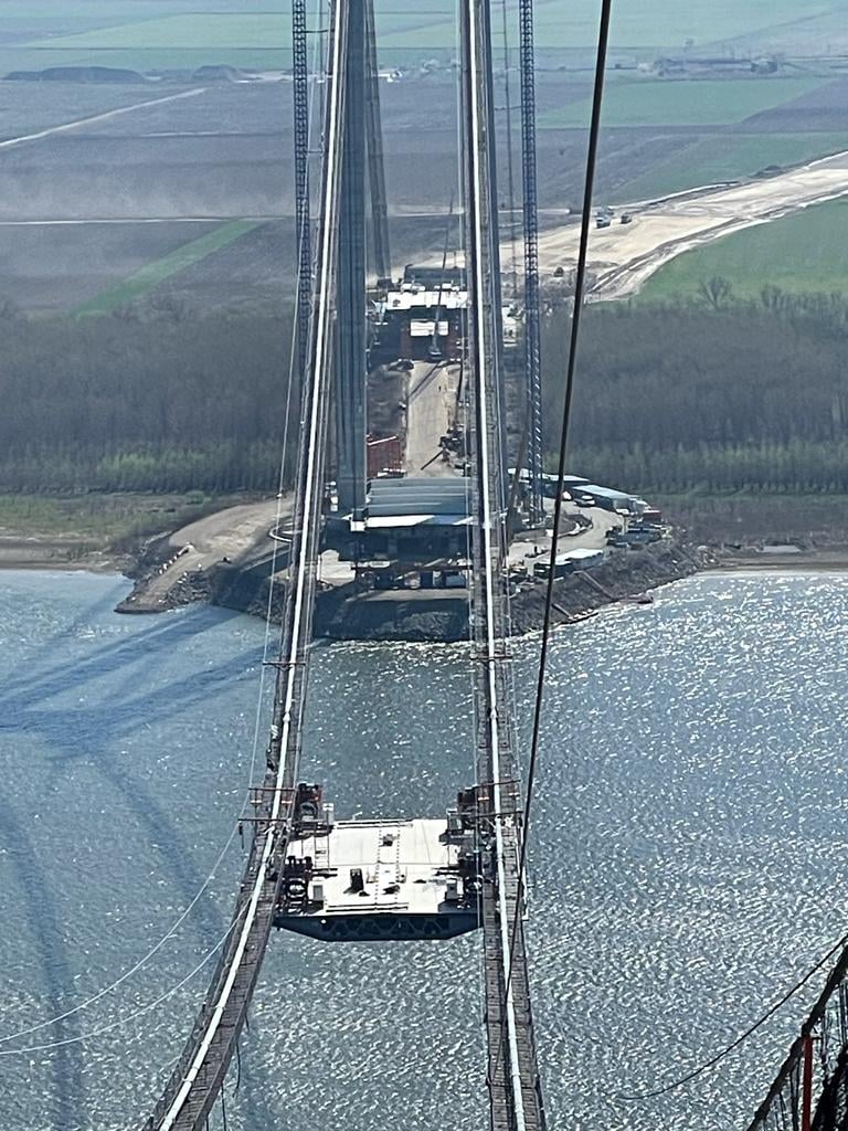 Când se deschide Podul de la Brăila, „Golden Gate” de România. Sorin Grindeanu a anunțat data exactă