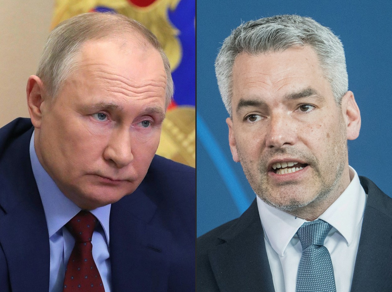 Cancelarul Austriei a rămas cu o „impresie pesimistă”, în urma discuțiilor cu Putin la Moscova. Nehammer a avertizat civilii din estul Ucrainei să fugă: Rușii pregătesc o ofensivă „foarte dură”