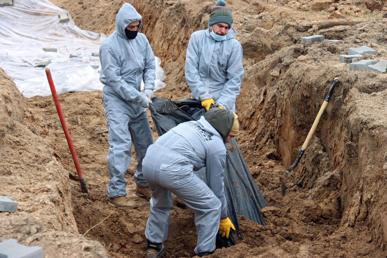 Un voluntar ceh a fost găsit mort într-o groapă comună lângă Kiev. Nu a mai răspuns la telefon din 2 martie