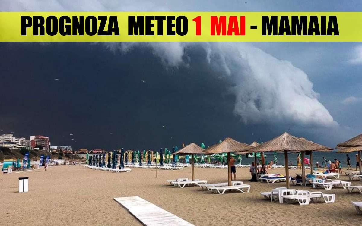 Meteorologii Accuweather au schimbat prognoza pentru 1 Mai. Temperaturi ca în mijlocul iernii, în Mamaia