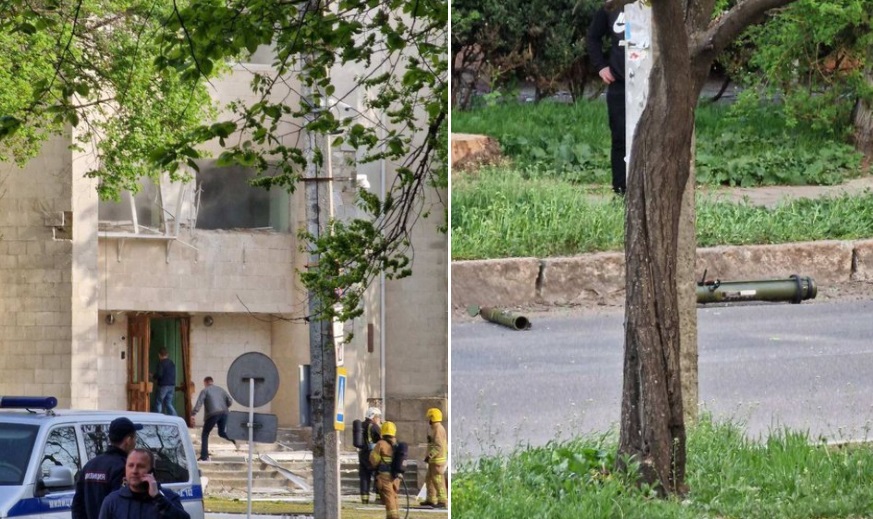 Explozii la Tiraspol. O clădire guvernamentală, atacată cu aruncătoare de grenade