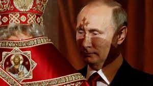 FOTO | Vladimir Putin a participat la slujba de Înviere, oficiată de Biserica Ortodoxă Rusă