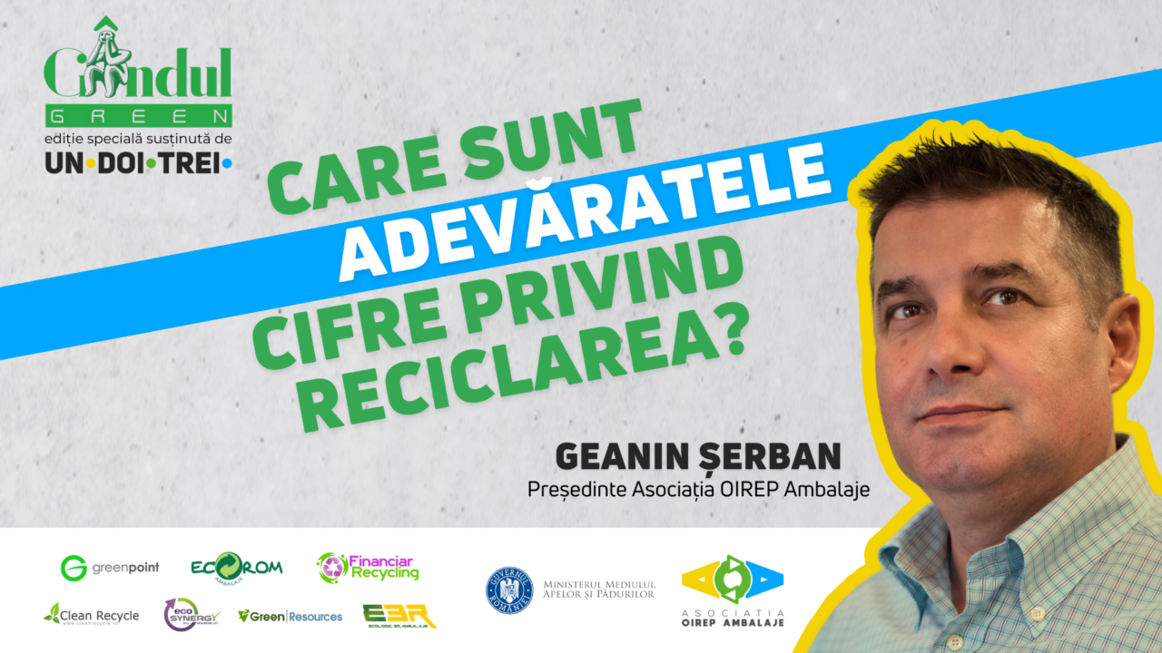 Geanin Șerban, Asociația OIREP Ambalaje: “OIREP-urile și-au realizat obiectivele în fiecare an”