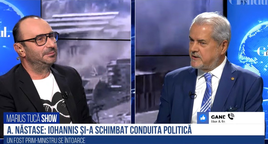 VIDEO Cum îl vede Adrian Năstase pe Iohannis: „Nu mai iese să vorbească despre problemele de politică internă. În opinia mea, se pregătește un transfer la Bruxelles, la NATO și eventual o rocadă Iohannis la Bruxelles, Geoană la București”