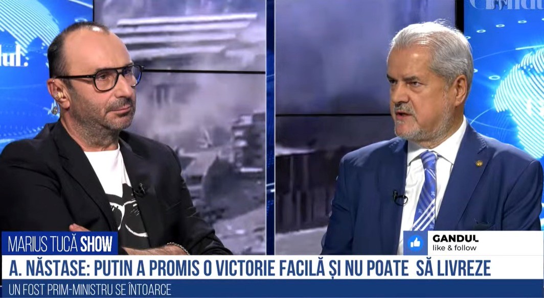 VIDEO Care este marea problemă a lui Putin? Adrian Năstase: „Cu cât trece timpul va deveni mai fragil, mai vulnerabil. Obiectivul lui de refacere al Imperiului nu mai este compatibil cu secolul XXI”