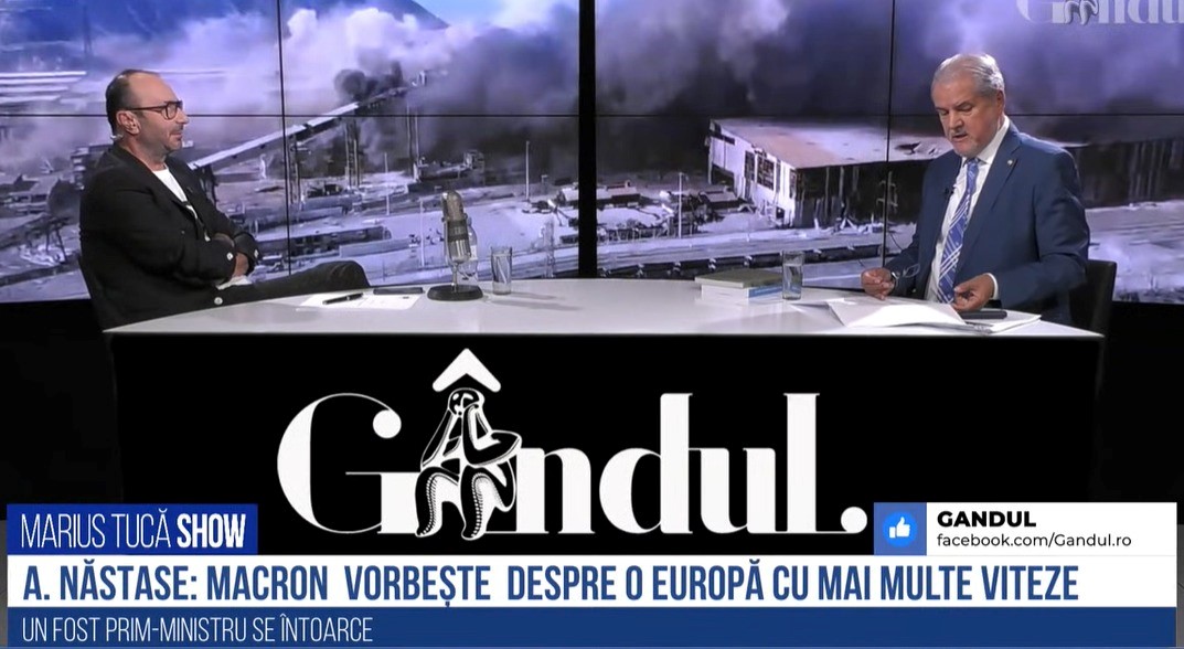 VIDEO Cum arată Europa viitorului? Adrian Năstase: „Macron revigorează Europa cu mai multe viteze. El nu mai vorbește despre suveranitate națională, ci despre suveranitate europeană”