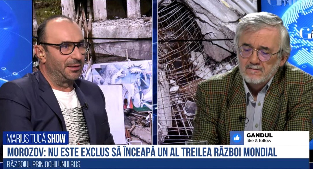 VIDEO Nikolai Morozov, jurnalist rus, despre scenariul celui de-al Treilea Război Mondial: „Bine nu va fi! E o întrebare gravă, iar răspunsul va fi și el grav. Nu este exclus, se face totul ca acest război…”