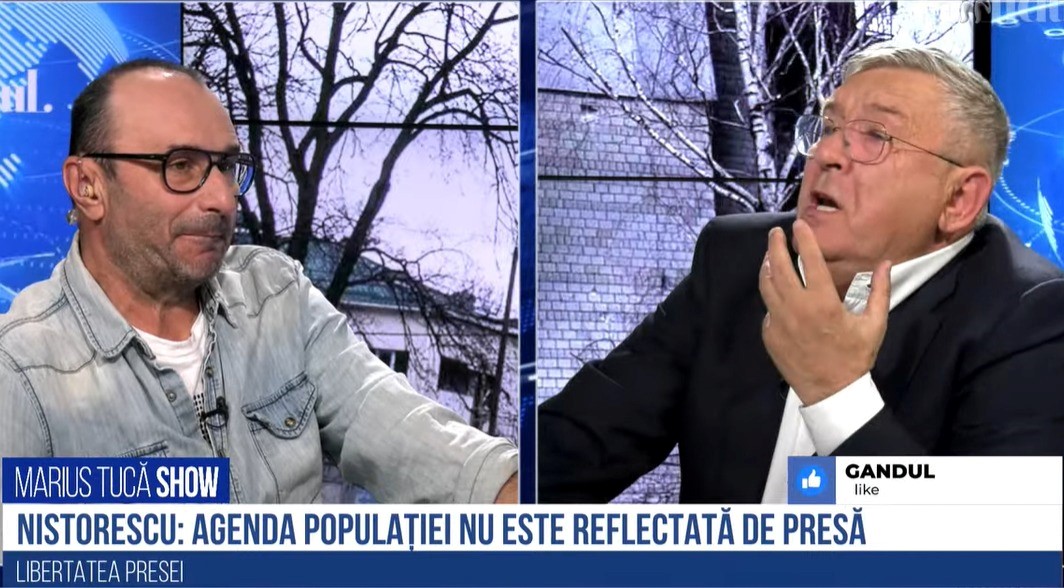 VIDEO Agenda cetățeanului vs. agenda presei: care pe care? Jurnalistul Cornel Nistorescu: „Primul lucru grav care trebuie spus în această zi, legat de libertatea presei: presa are o agendă care nu are legătură cu agenda gravă și importantă a cetățeanului”