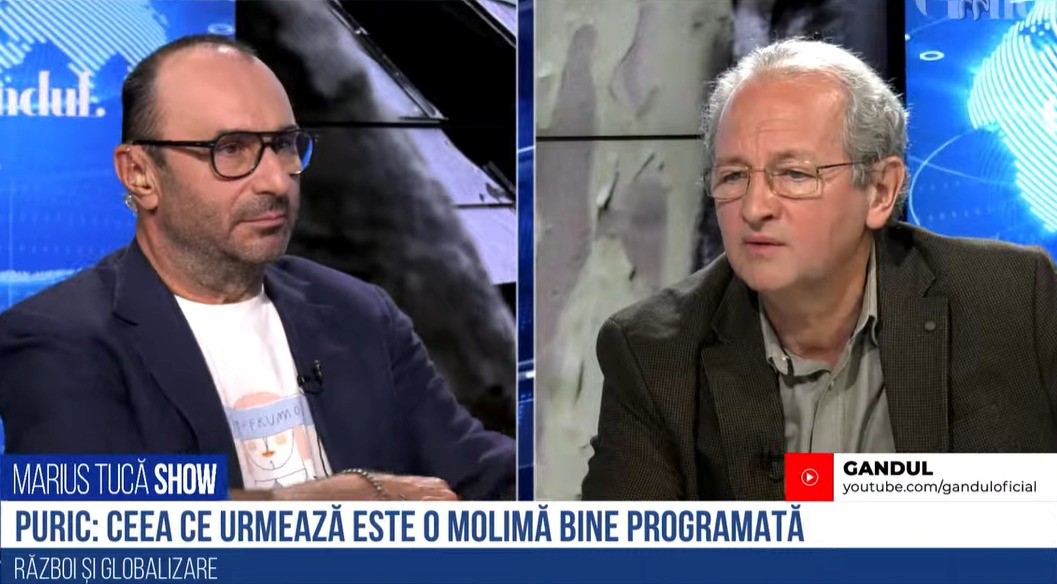 VIDEO Dan Puric, previziuni despre transformarea omului și dominația lumii: „Ceea ce urmează este o molimă bine programată. Omul nou a ieșit un om mutilat. Este un război…”
