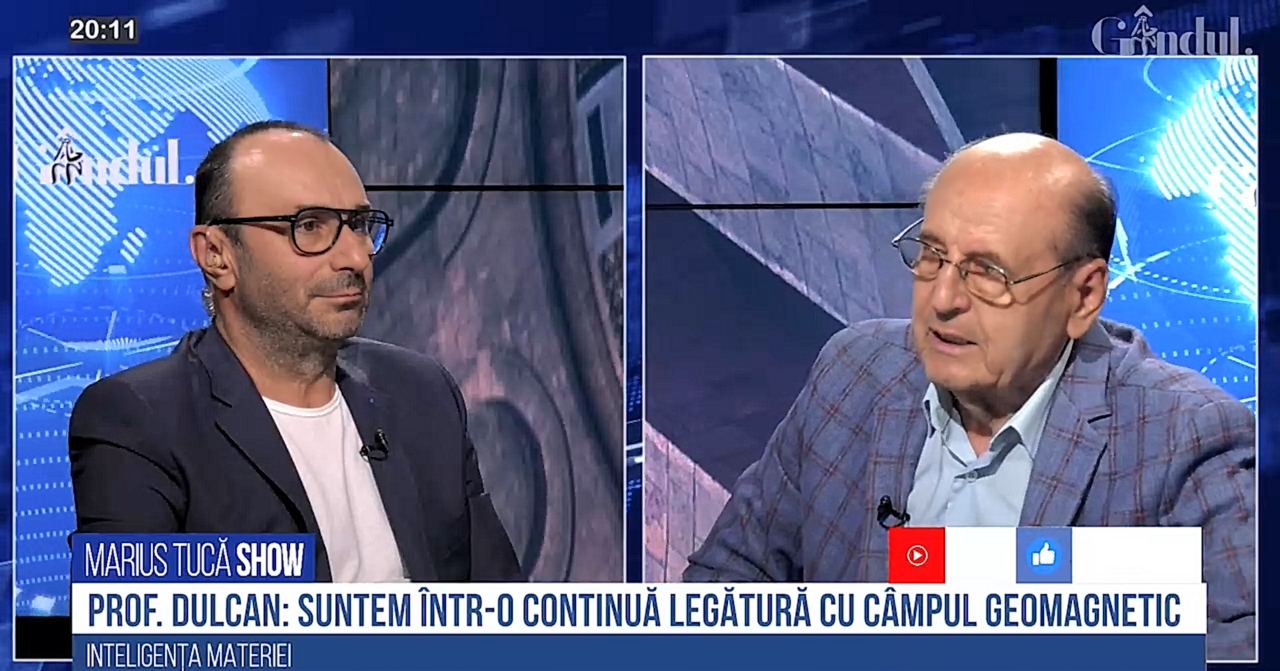 VIDEO Prof. dr. Dumitru Constantin Dulcan: „Noi suntem într-o permanentă influență cu câmpul geomagnetic. Stresul creează un teren pentru toate celelalte boli inflamatorii care se pot asocia”