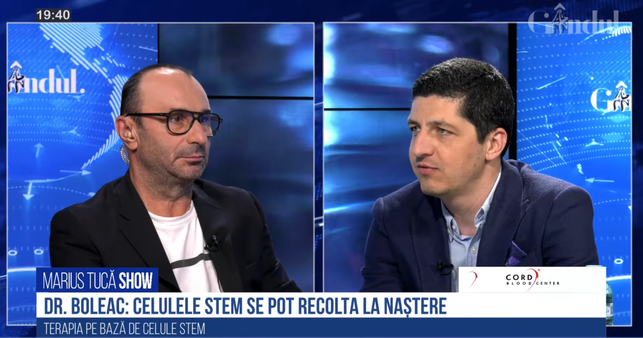 VIDEO Dr. Ioan Boleac, despre celulele stem: „Noutatea este recoltarea din placentă. Transplantul poate fi folosit, în principiu, și pentru membrii familiei”