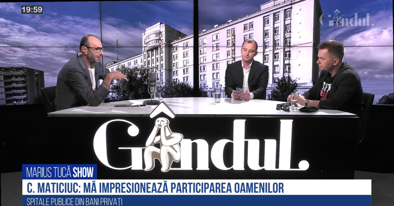 VIDEO Unde pot dona oamenii bani pentru restaurarea spitalelor de stat? Codin Maticiuc: „SMS la 8845 cu textul FACEM. Dacă vrei să ajuți, poți să ajuți – și nu neapărat pe noi, sunt mulți alții care merită ajutați și fac lucruri minunate”