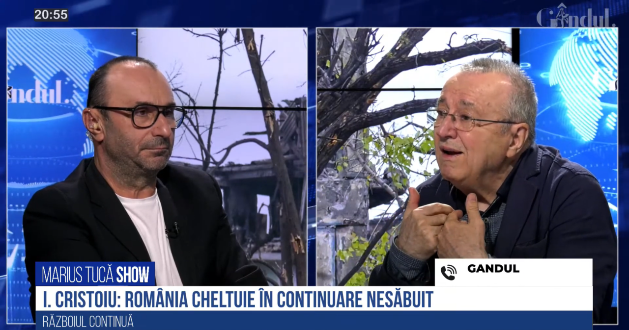 VIDEO Ion Cristoiu, despre economia actuală a României: „României, la criza provocată de război, i se adaugă această criză a cheltuielilor nesăbuite. PSD-ul va rupe coaliția. Nu merge nimic, pentru că sunt uriașe cheltuielile publice”