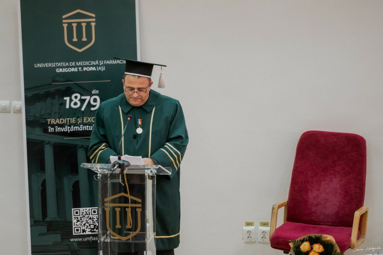 Cristian Apetrei, specialist român în virusologie, stabilit în SUA, a devenit cetățean de onoare al orașului Iași și Doctor Honoris Causa al UMF
