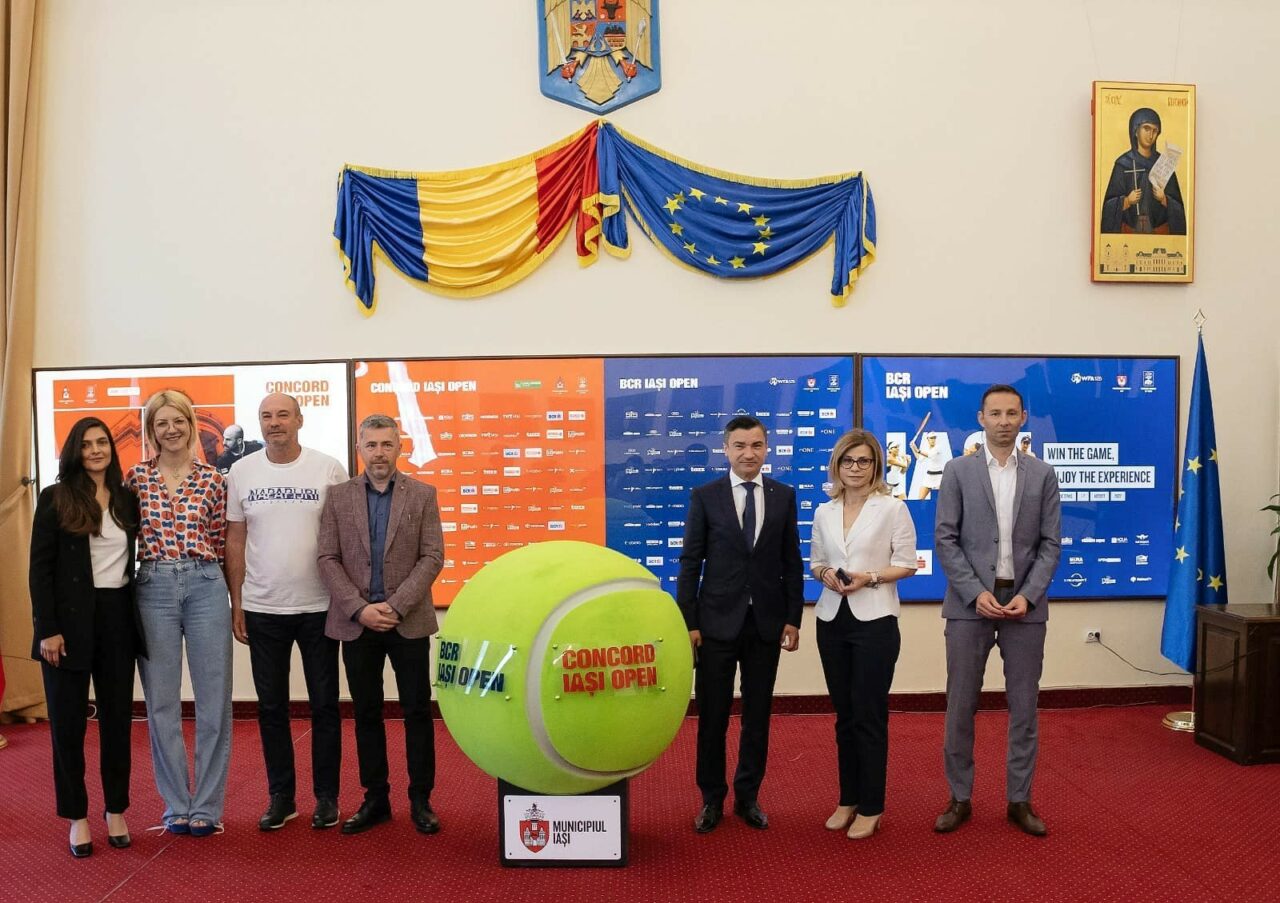 Orașul Iași, printre cele 35 din lume care organizează în același an turnee de tenis profesionist masculin și feminin. Un turneu pentru copii a fost mutat de la Kiev