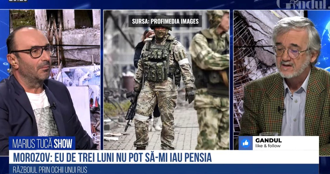 VIDEO Războiul din Ucraina, prin ochii unui jurnalist rus. Nikolai Morozov: „Există greutăți, dar rușii sunt tari. De exemplu, eu de trei luni nu pot să-mi iau pensia. Putin nu hotărăște totul singur, este o conducere colectivă”