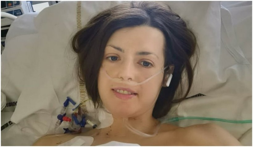 O tânără refugiată ucraineancă a primit o inimă nouă de la un polonez