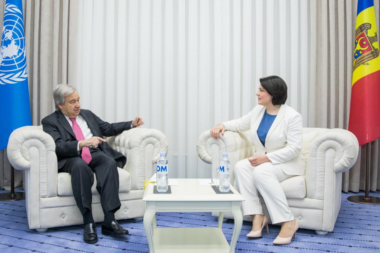 Șeful ONU: Republica Moldova este cel mai fragil vecin al Ucrainei și a primit cel mai mare număr de refugiați raportat la populație