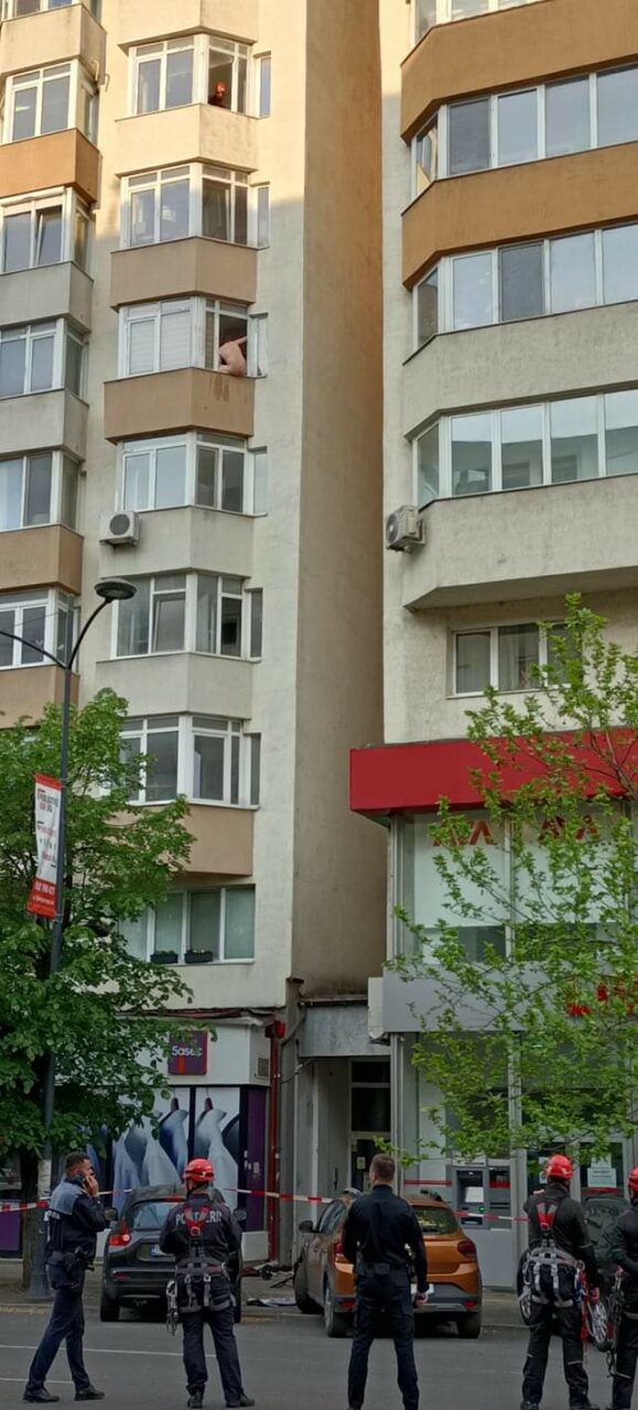 Amenințare cu sinuciderea în cartierul Dorobanți din Capitală. Negociatorii sunt la fața locului