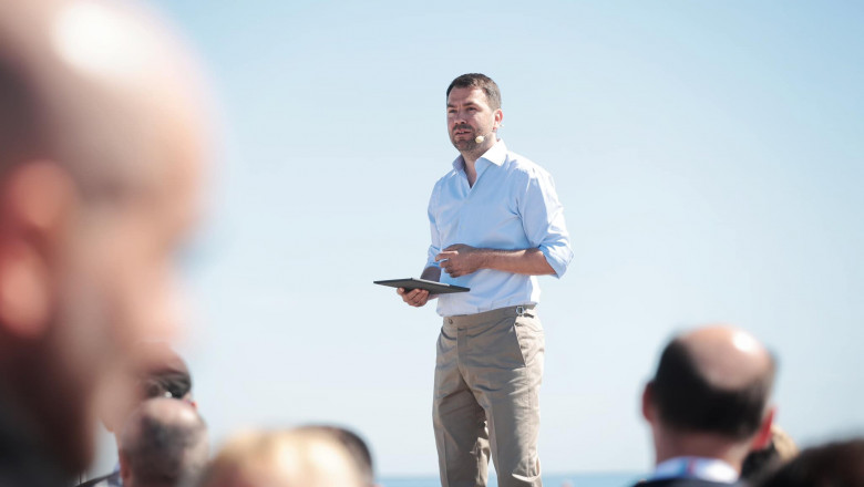 Cătălin Drulă și-a anunțat oficial candidatura la șefia USR: „Livrez rezultate concrete, nu bla-bla steril. E nevoie de organizare, energie și o mână hotărâtă pe volan”