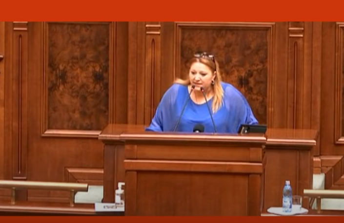 Diana Șoșoacă, sancționată de către Ucraina. Senatoarea vrea