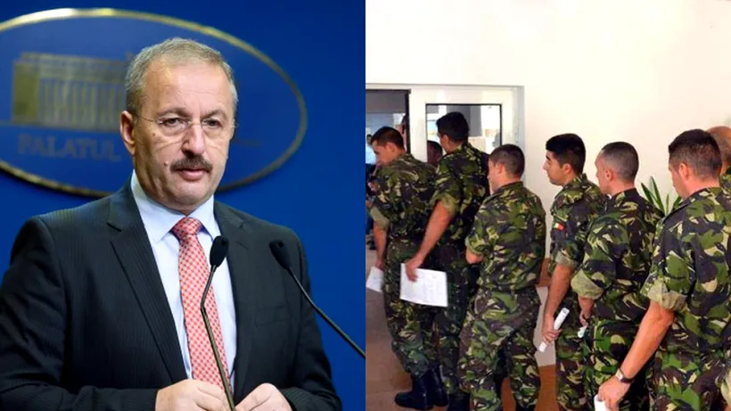 Vasile Dîncu, despre armata obligatorie. Ce proiect de lege pregătește ministrul Apărării