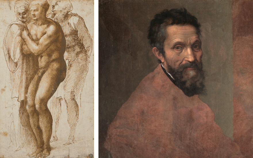Primul nud desenat de Michelangelo Buonarroti s-a vândut la un preț record de 23 de milioane de euro la Paris