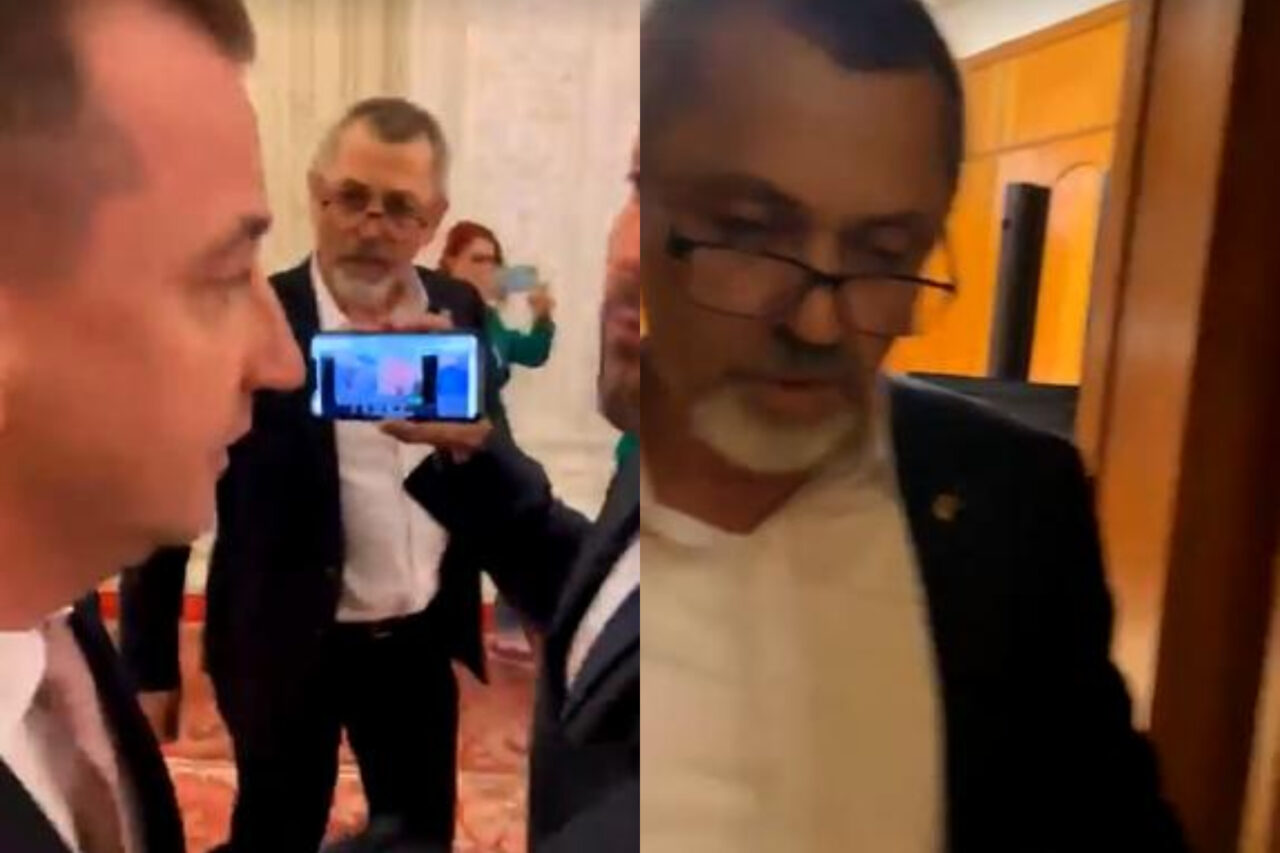 VIDEO Dumitru Focșa (AUR), scandal cu Alfred Simonis (PSD): „Vezi să nu te pocnesc acum!”