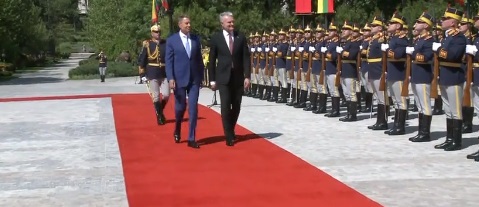 VIDEO | Vizită importantă la București. Klaus Iohannis l-a primit, vineri, la Cotroceni, pe omologul său lituanian. Gitanas Nausėda se va întâlni și cu Nicolae Ciucă și Florin Cîțu
