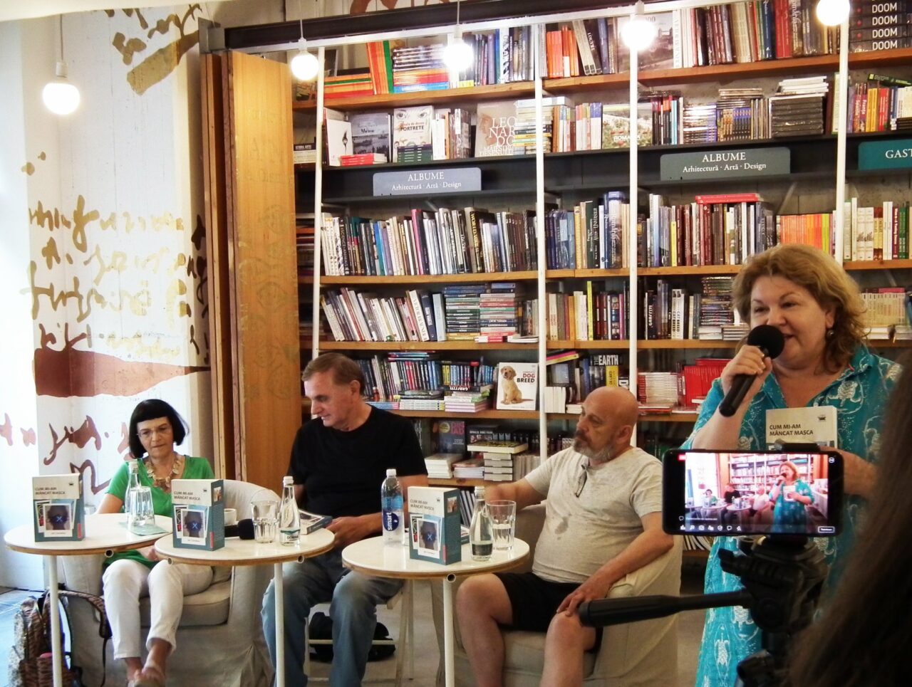 GALERIE FOTO  Cum am înțeles de ce românii nu-s nemți și cum și-a mâncat Jan Cornelius masca din dotare. Prozatoarea Ioana Pîrvulescu: „O carte de leac. Pur și simplu, face bine la sănătate”