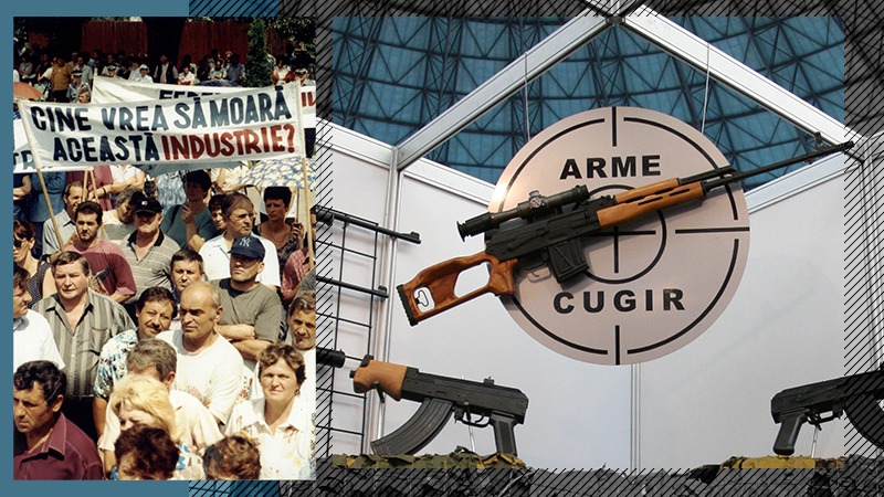 EXCLUSIV VIDEO | Declinul industriei de armament. ”Jaf organizat, ca în pădurile României, a fost și în fabricile de la Cugir”