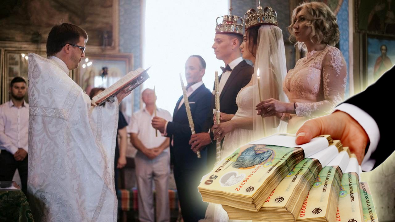 De necrezut! Câți lei primește un preot pentru o cununie religioasă în România, acum, în 2022