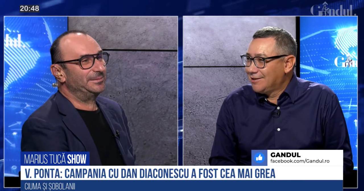 VIDEO | Victor Ponta, despre bătălia cu Dan Diaconescu de la Târgu Jiu: „A fost cea mai grea campanie. Mi-a fost foarte greu cu el. Era un politician foarte bun, care, însă, s-a lăsat păcălit de Vanghelie”