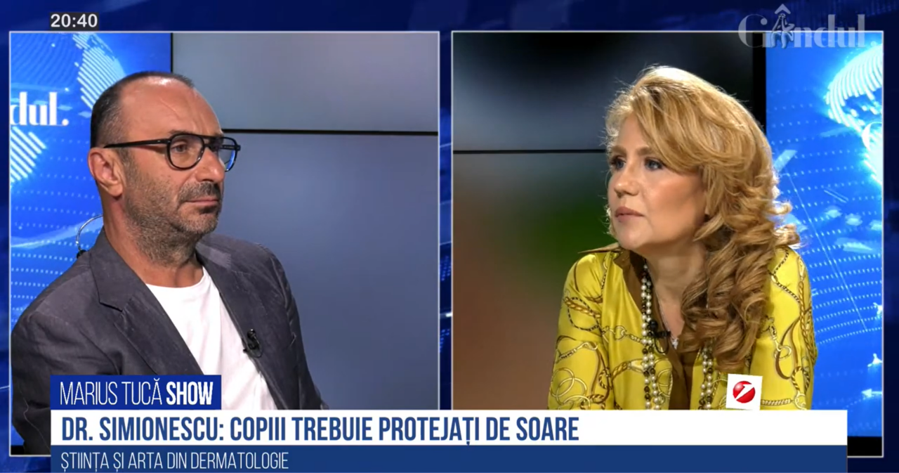 VIDEO | Prof. univ. dr. Olga Simionescu, despre expunerea la soare: „Copiii trebuie protejați. Riscul pentru arsură solară este mult mai mare între 11 și 16 ani”