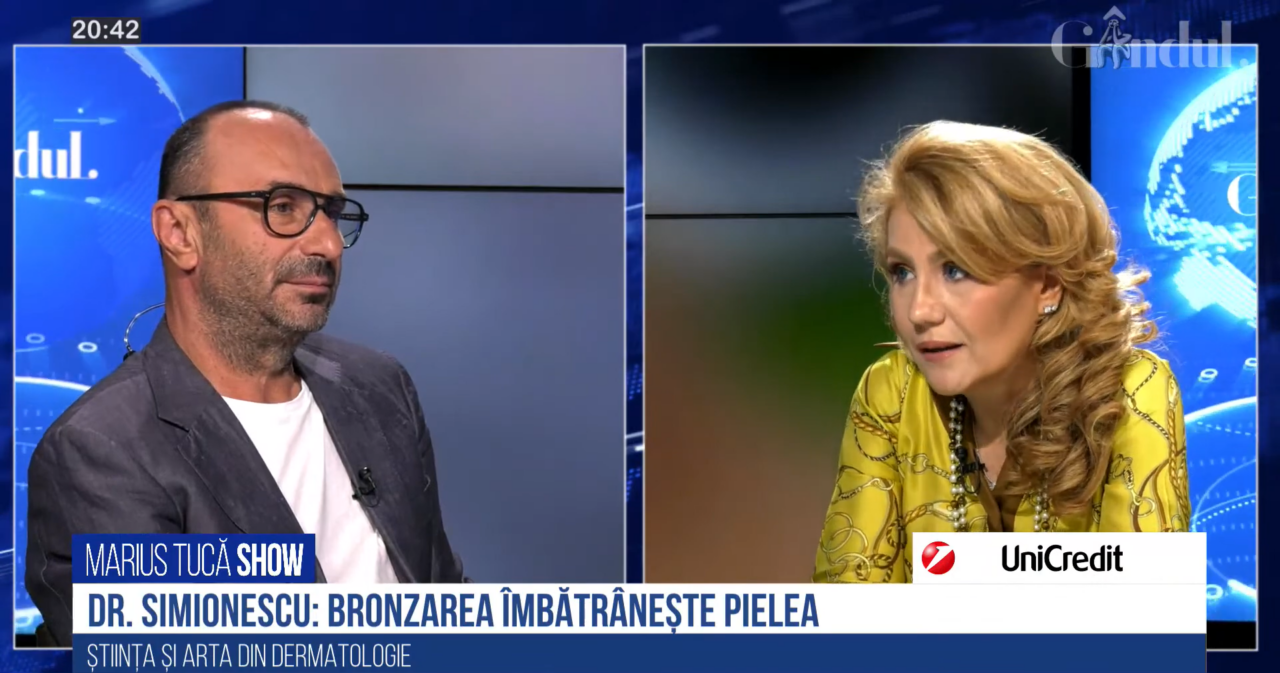 VIDEO | Prof. univ. dr. Olga Simionescu: „Sunt total împotriva bronzării, categoric îmbătrânește. Mersul la solar este criminal. Cu fiecare sesiune adițională de expunere la solar, riscul de cancer crește în progresie”